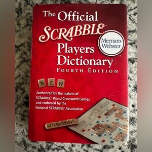 Merriam Webster Official Scrabble Players Dictionary Fourth Edition